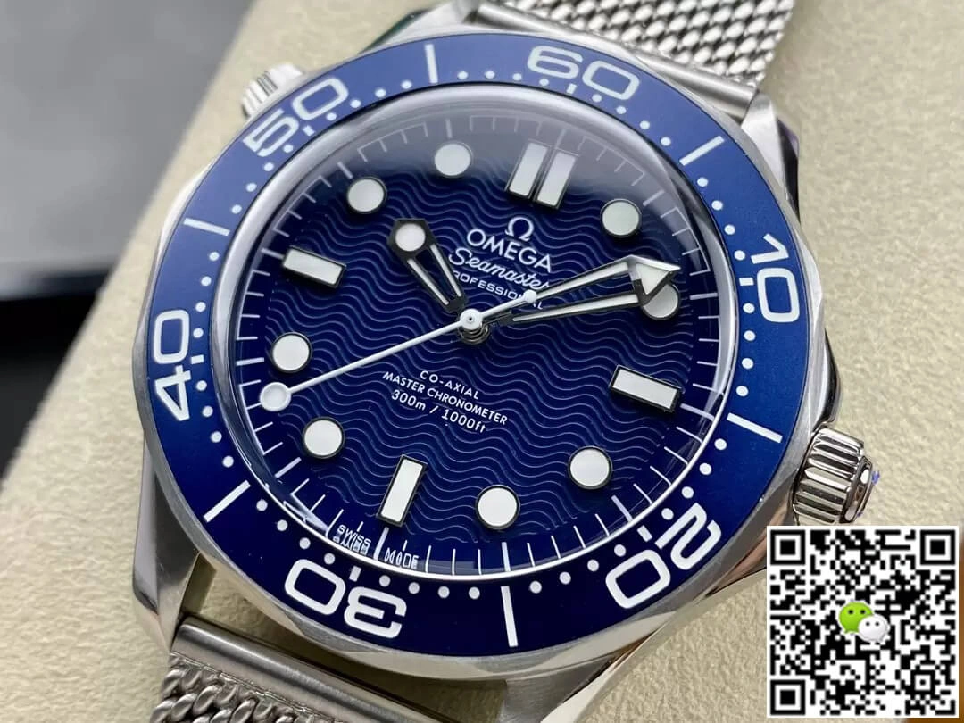 Omega Seamaster Diver 300M 210.30.42.20.03.002 VS Factory 1:1 Best Edition Replica Watch Blue Dial
